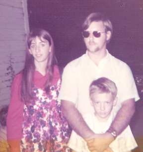 Kathy, Hal and me, mid-1970s